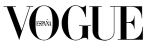 Logo VOGUE España y Latinoamérica, referente internacional en moda y belleza que inspira el diseño premium de BABYCILS.